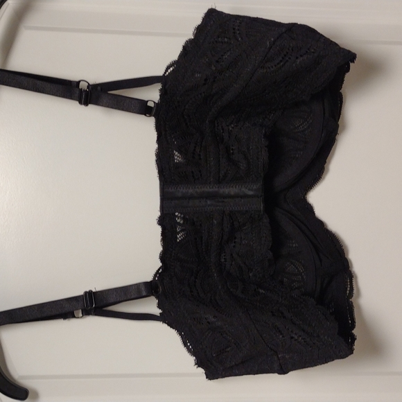 Torrid Black Lace Underwire Bralette Sz 1X - Picture 7 of 7